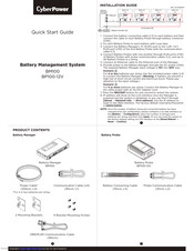 CyberPower BM100 Quick Start Manual