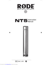 RODE Microphones NT5 Instruction Manual