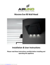 Air Uno Gruppo Incasso 60 Installation & User's Instructions