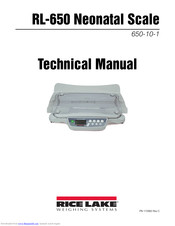 Rice Lake 650-10-1 Technical Manual