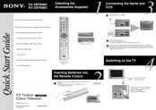Sony FD Trinitron KV-32FX68U Quick Start Manual