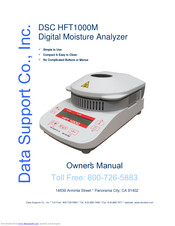 Data Support DSC HFT1000M Owner's Manual