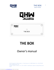 QHW Audio THE BOX Owner's Manual