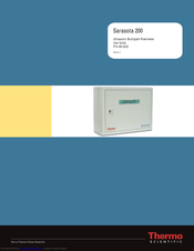 Thermo Scientific Sarasota 200 User Manual