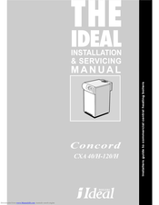 Ideal Concord CXAP 90 Manuals | ManualsLib
