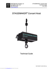 R&M STAGEMAKER SM5 Technical Manual
