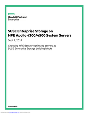 HPE Apollo 4500 Reference Manual