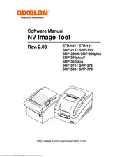 BIXOLON SRP-350plusF Software Manual