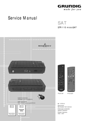 Grundig TP 820 SAT Service Manual