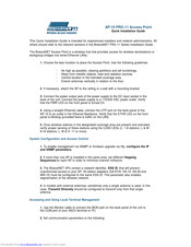 BreezeNET AP-10 PRO.11 Quick Installation Manual
