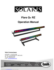 TMB Solaris Flare Q+ Rayzr 50 Operation Manual