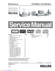 Philips HTS3500K/51 Service Manual