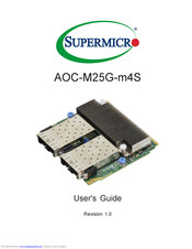 Supermicro AOC-M25G-m4S User Manual