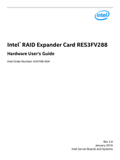 Intel RES3FV288 Hardware User's Manual