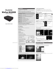 Leadtek WinFast Wi2000D Quick Start Manual