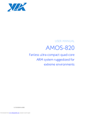 VIA Technologies AMOS-820-6Q10A1 User Manual