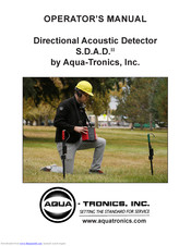 Aqua-Tronics S.D.A.D.II Operator's Manual