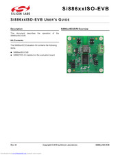 Silicon Laboratories Si886xxISO-EVB Series User Manual