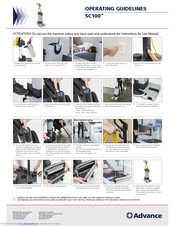 Advance Acoustic SC100 Operating Manuallines