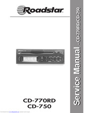 Roadstar CD-770RD Service Manual