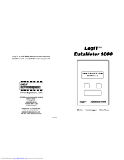 DCP LogIT DataMetern1000 Instruction Manual