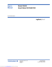 YOKOGAWA RAKD series User Manual