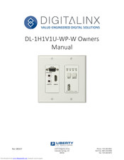DigitaLinx DL-1H1V1U-WP-W Owner's Manual
