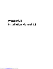 TouchWand Wanderfull Hub Installation Manual