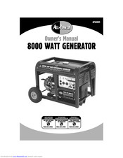 All-Power APG3005 Owner's Manual