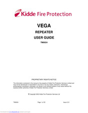 Kidde Vega User Manual
