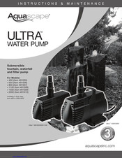 Aquascape Ultra 400 Instructions & Maintenance