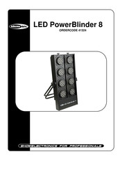 Showtec PowerBlinder 8 Product Manual