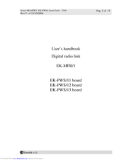 Eurotek EK-PWS/11 Users Handbooks