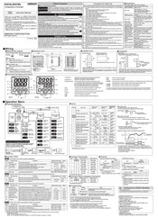 Omron E5csl Instruction Manual Pdf Download Manualslib