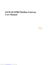 Entes GEM-10 User Manual