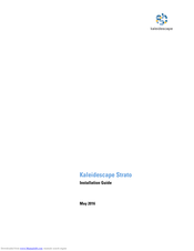 Kaleidescape Strato Installation Manual