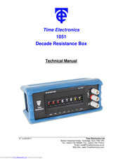 Time Electronics 1051 Technical Manual