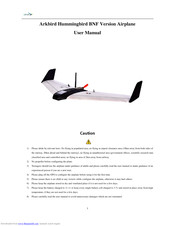 Arkbird Hummingbird User Manual