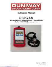 DUNIWAY Stockroom DRPG-531 Instruction Manual
