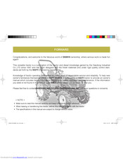 Kioti DS3510 Owner's Manual