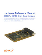 abaco systems SBC347A-11330001 Hardware Reference Manual