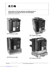 Eaton 75 VCP-TR25 Instructions For The Use