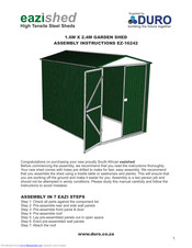 eazished EZ-16242 Assembly Instructions Manual