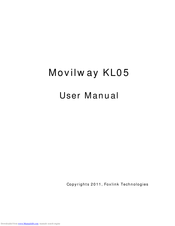 I-Mobile Movilway KL05 Quick Start Manual