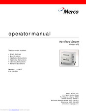 Merco HFS-1B Operator's Manual