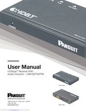 Panduit CMHDBTWPRX User Manual