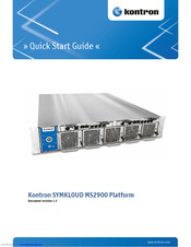 Kontron SYMKLOUD MS2900 Quick Start Manual