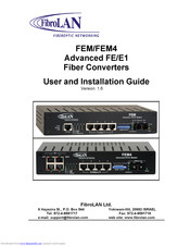 FibroLAN FEM4 User And Installation Manual