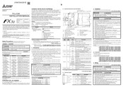 Mitsubishi Electric FX3U-CAN Installation Manual