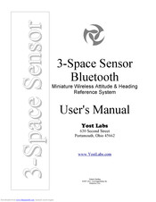 Yost Labs 3-Space Bluetooth User Manual